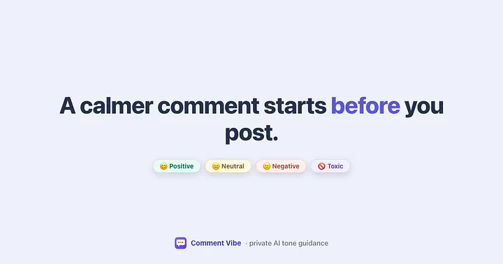 Comment Vibe