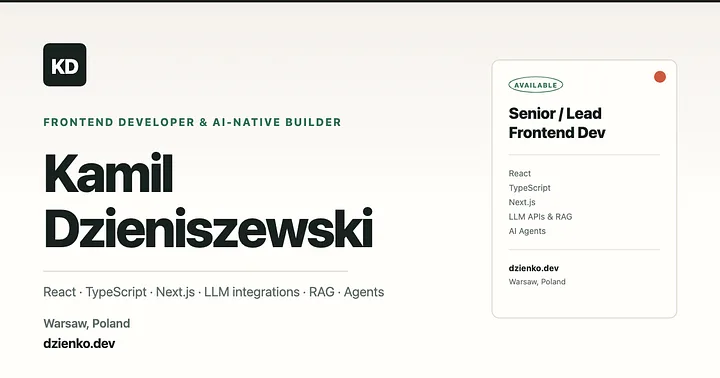 dzienko.dev